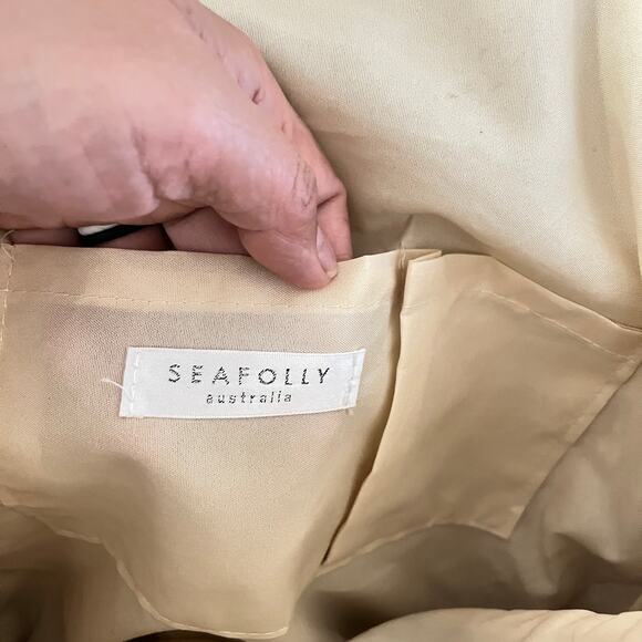 Seafolly Always Summer round Beach Straw bag - Picture 8 of 10